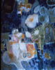 Thumbnail of Legend: Abstract Painting by Ethel Fisher, 1959, oil on canvas, 640 x 48 inches, mid-twentieth century abstract painting, widely exhibited in Havana, Cuba.